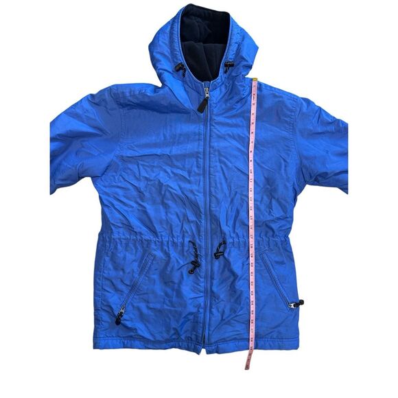 Vintage Pacific Trail Blue Winter Snow Rain Zip Up Hooded Lined Jacket | Medium - Picture 4 of 7